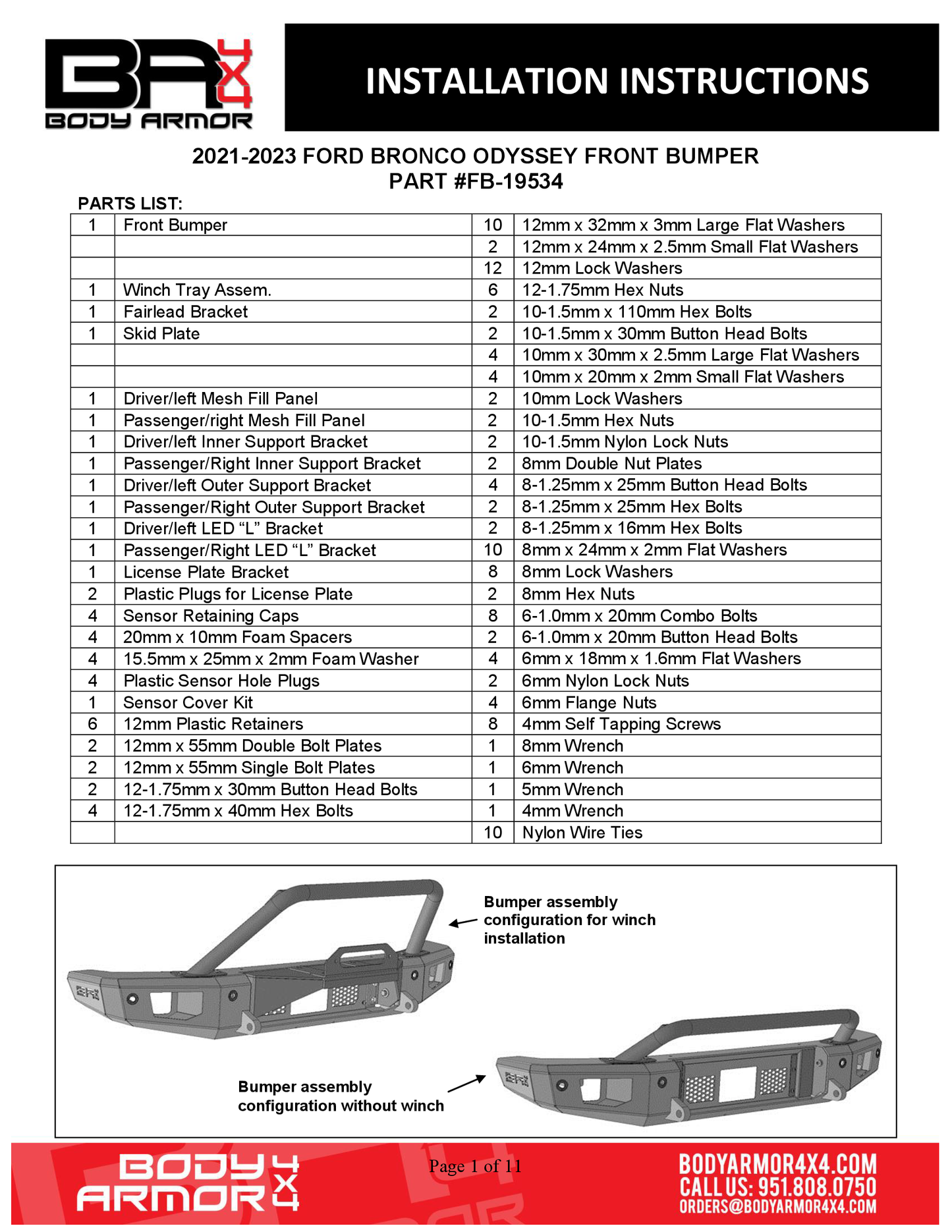 FB-19534 WEBPAGE INSTRUCTIONS
