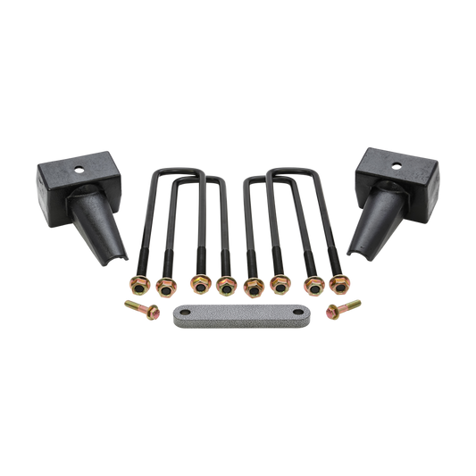 4'' Rear Block Kit 2 Piece Drive Shaft